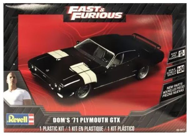 Revell 1/25 Dom's 1971 Plymouth Gtx 85-4477 - Access Models