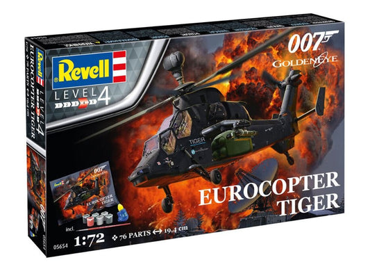 Revell 1/72 James Bond 007 Goldeneye Eurocopter Tiger 05654 - Access Models