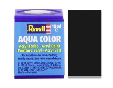 Revell Acrylic Paints 18ml 08 Black - Access Models
