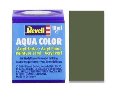 Revell Acrylic Paints 18ml 361 Olive Green - Access Models