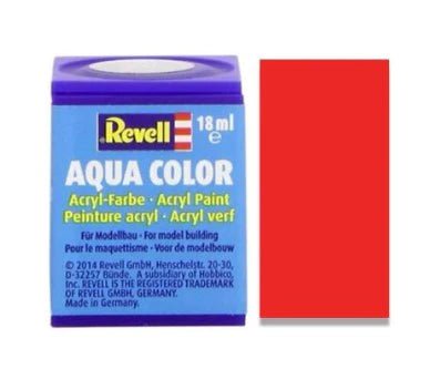 Revell Acrylic Paints 18ml 731 Red Clear - Access Models