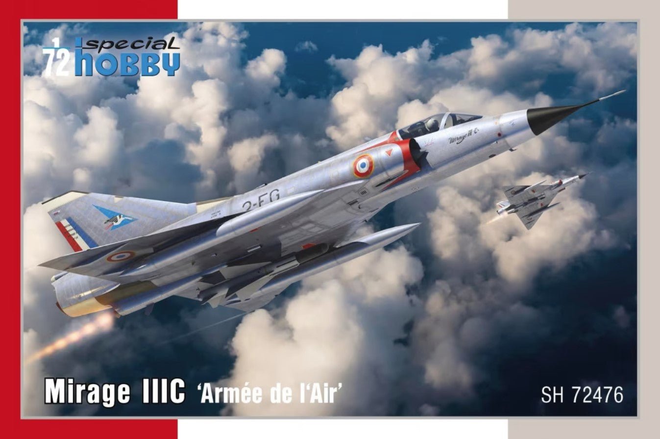 Special Hobby 1/72 Dassault Mirage IIIC 'Armee de l'Air' SH72476 - Access Models