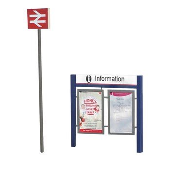 Station Signage Set 44-548 - Access Models
