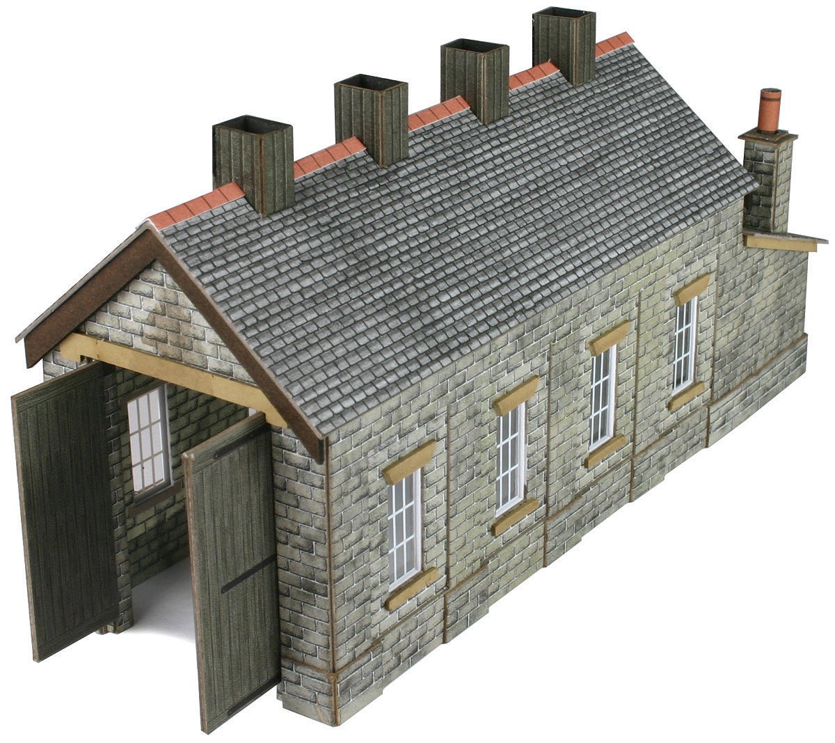 Stone Single Track Engine Shed Pn932 - Access Models