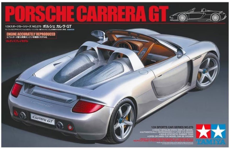 Tamiya 1/24 Porsche Carrera GT 24275 - Access Models