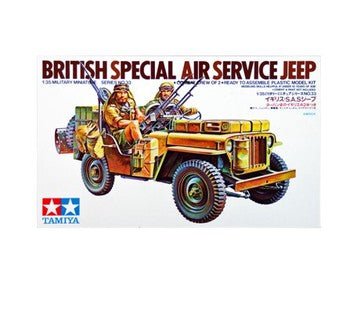 Tamiya 1/35 British special air service jeep 35033 - Access Models