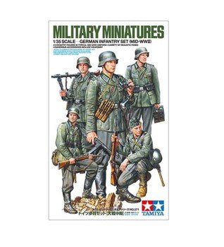 Tamiya 1/35 German Infantry Mid Ww2 35371 - Access Models