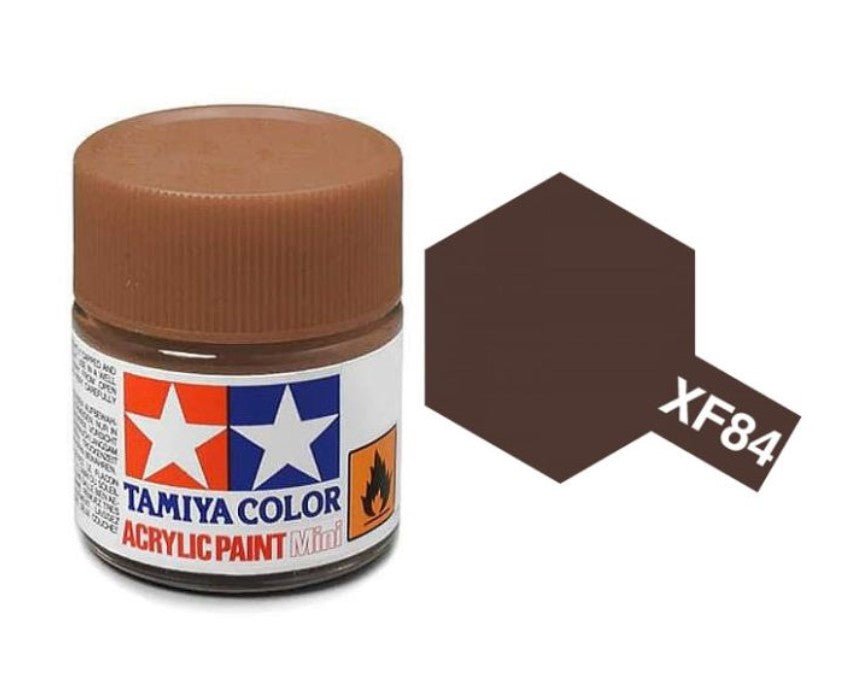 Tamiya Acrylic Paints 10ml Xf84 Dark Iron - Access Models