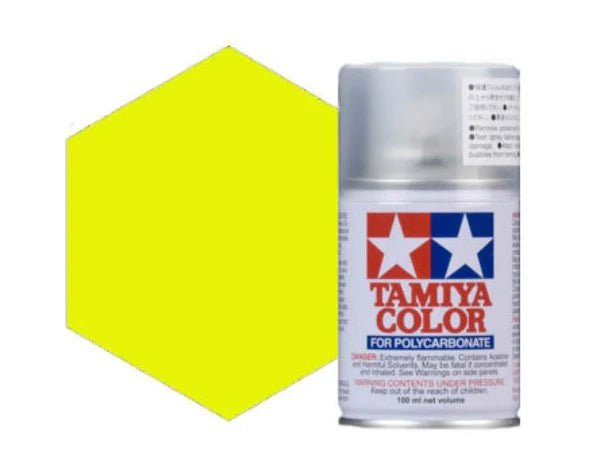 TAMIYA Color Spray PS27 Giallo Fluorescente Per Policarbonato - Vernice Per Modellismo - Foto 5