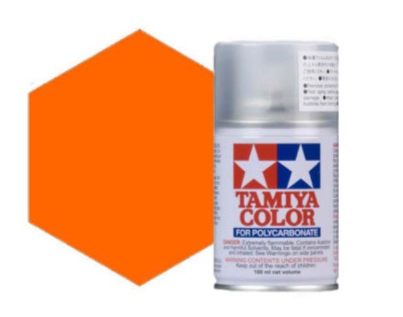 Tamiya Spray Paints 100ml Ps43 Translucent Orange - Access Models