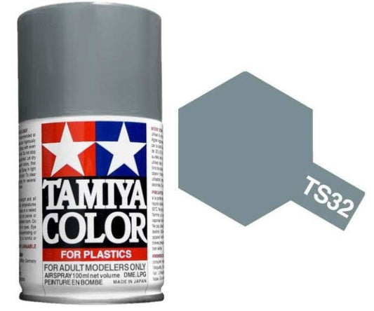 Tamiya Spray Paints 100ml TS-32 Haze Grey 85032 - Access Models