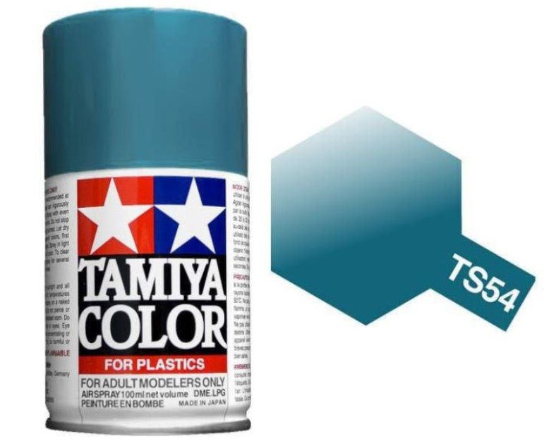 Tamiya Spray Paints 100ml TS-54 Light Metallic Blue - Access Models