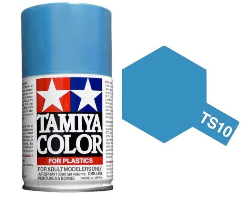 Tamiya Spray Paints 100ml TS10 French Blue - Access Models