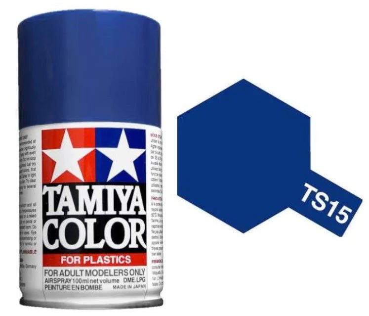 Tamiya Spray Paints 100ml TS15 Blue - Access Models