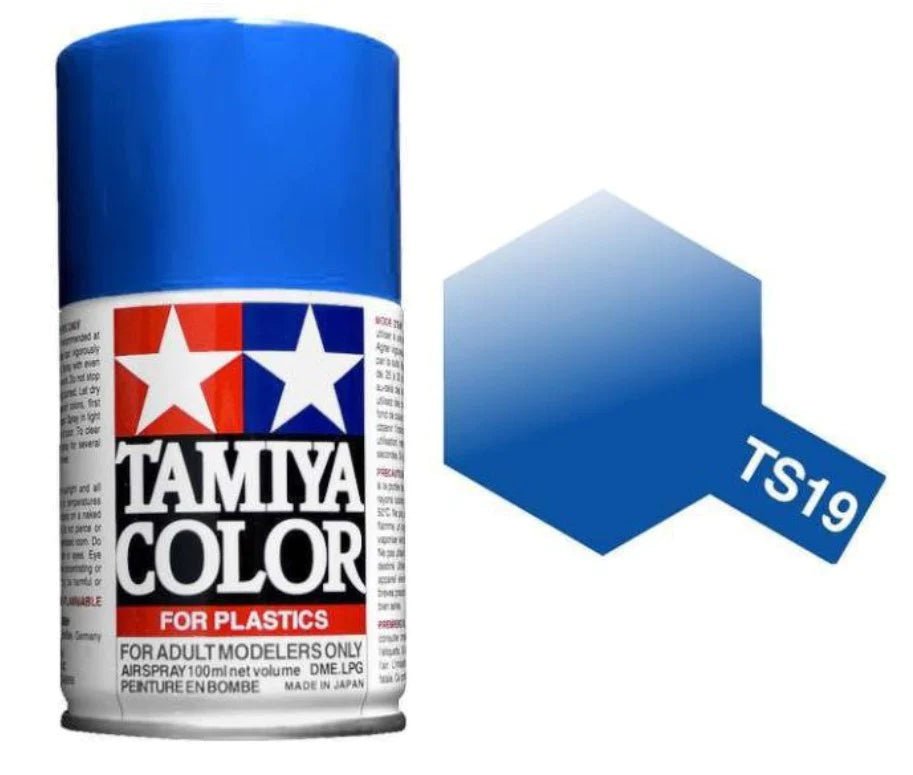 Tamiya Spray Paints 100ml TS19 Metallic Blue - Access Models