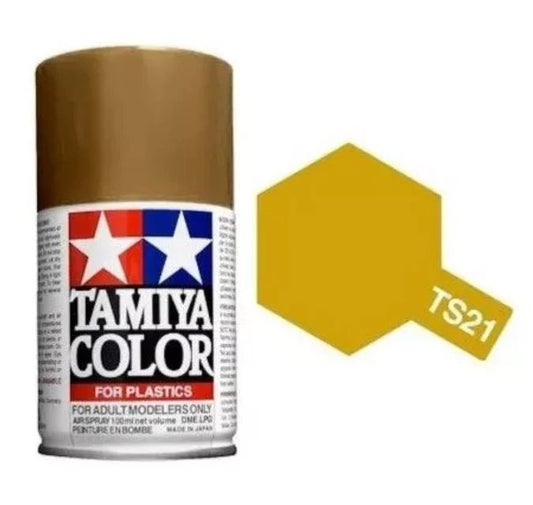 Tamiya Spray Paints 100ml TS21 Gold - Access Models
