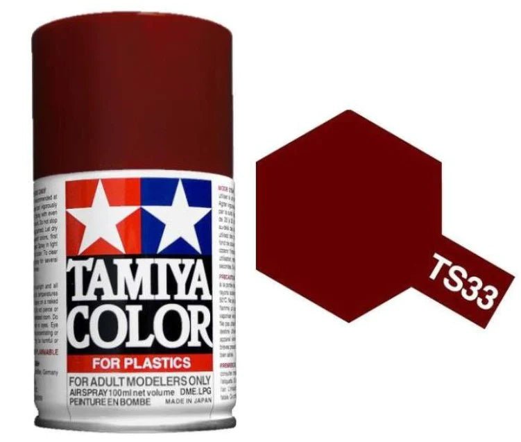 Tamiya Spray Paints 100ml TS33 Dull Red - Access Models