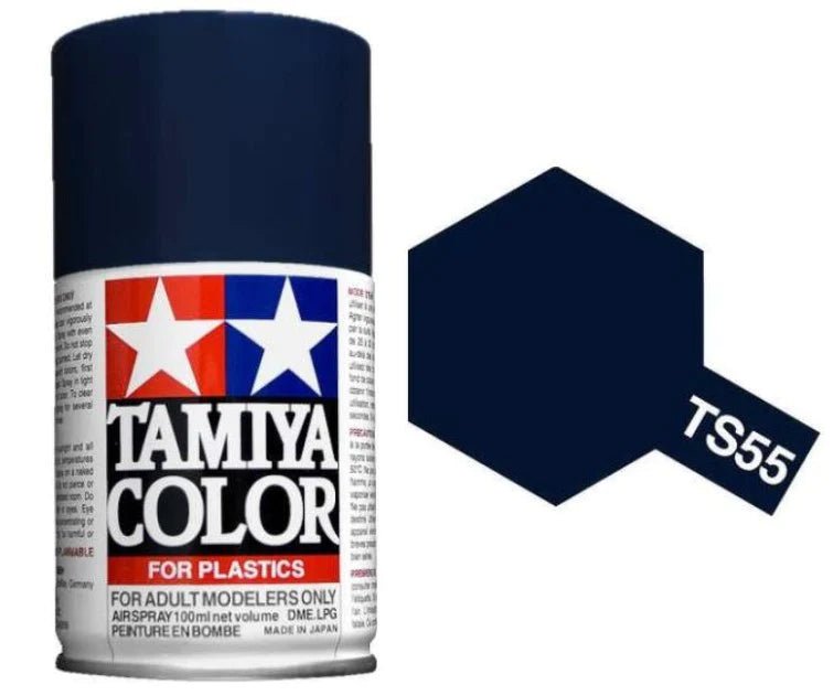 Tamiya Spray Paints 100ml TS55 Dark Blue - Access Models