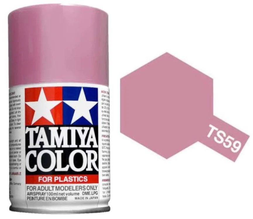 Tamiya Spray Paints 100ml TS59 Pearl Light Red - Access Models