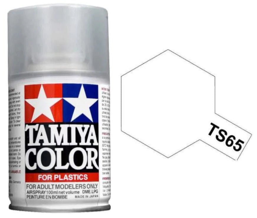 Tamiya Spray Paints 100ml TS65 Pearl Clear - Access Models