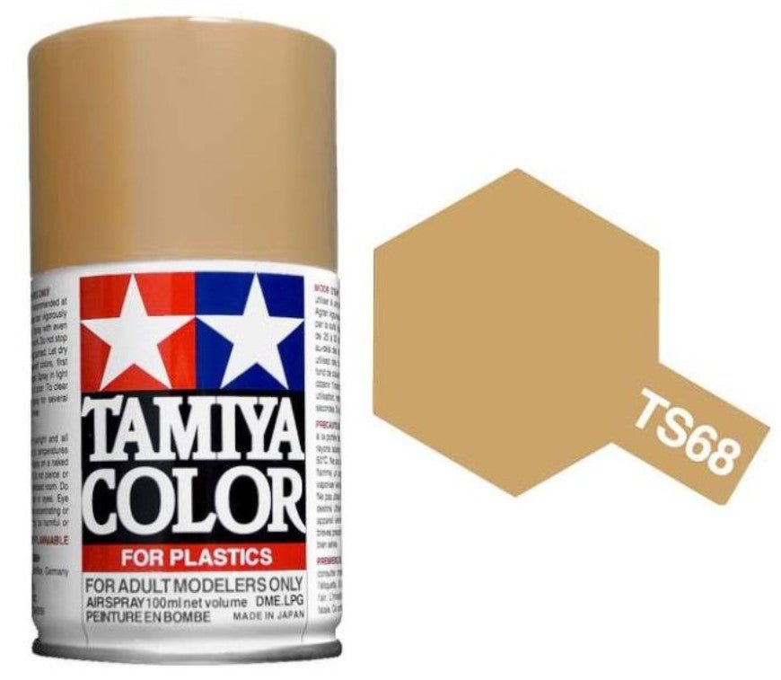 Tamiya Spray Paints 100ml TS68 Wooden Deck Tan - Access Models
