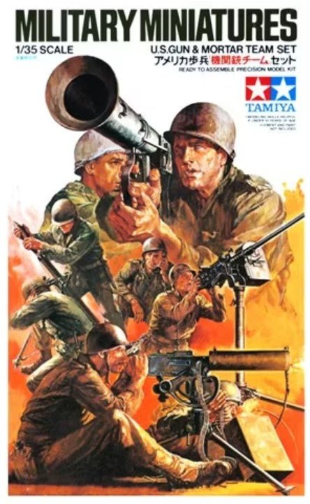 Tamiya U.S. Gun And Mortar Team 35086 - Access Models
