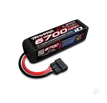 Traxxas Lipo 6700mah 14.8v 4s 25c Id Power Cell Battery 2890x - Access Models