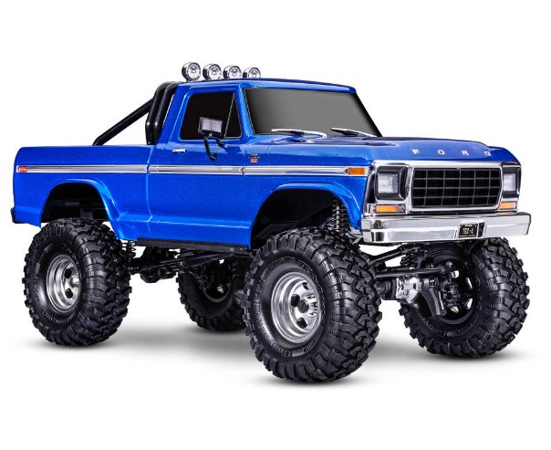 Traxxas TRX-4 Ford F-150 Ranger XLT High Trail Edition 1:10 Trail Crawler - Blue - Access Models