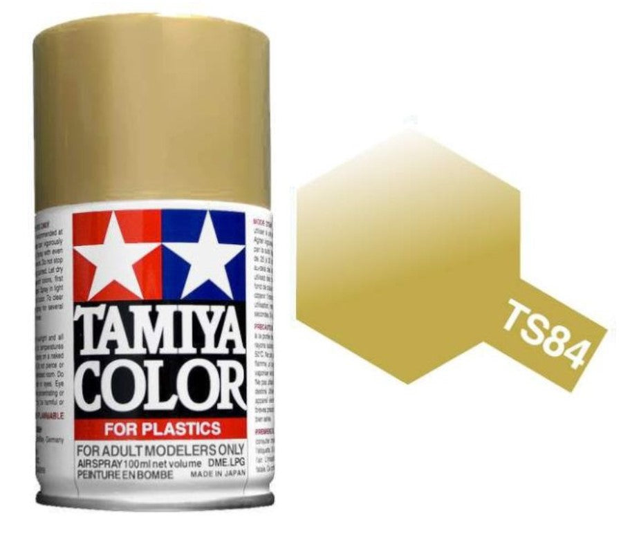 Tamiya Spray Paints 100Ml Ts84 Metallic Gold