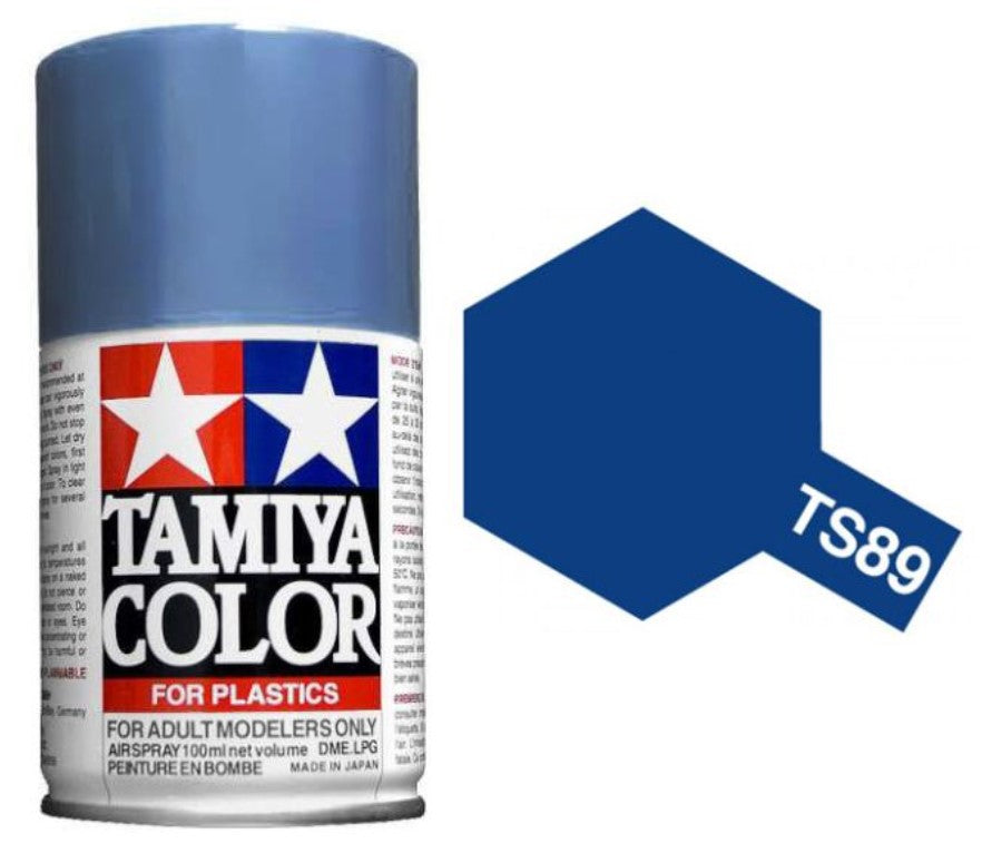 Tamiya Spray Paints 100Ml Ts89 Pearl Blue - Red Bull Blue