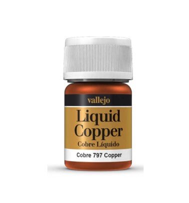 Vallejo Liquid Metals In Alcohol Base 797 Copper - Access Models