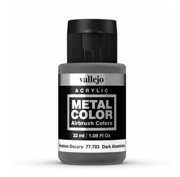 Vallejo Metal Colour 32ml 703 Dark Aluminium - Access Models