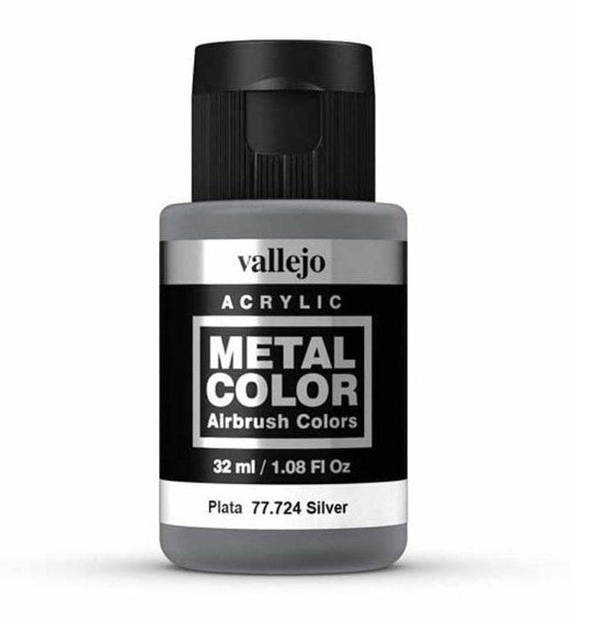 Vallejo Metal Colour 32ml 724 Silver - Access Models