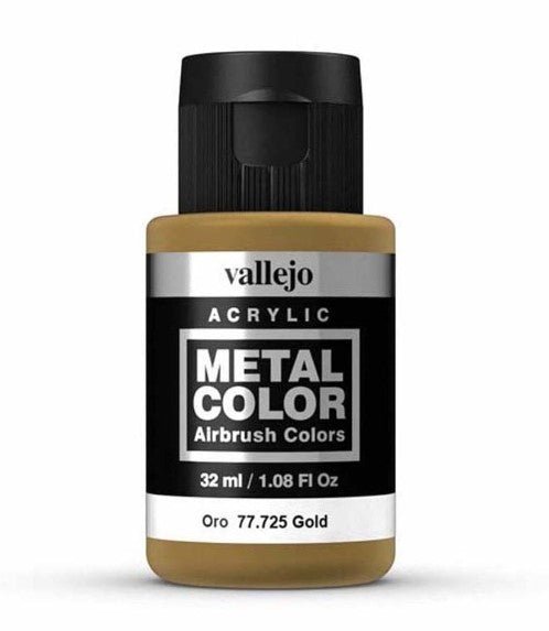 Vallejo Metal Colour 32ml 725 Gold - Access Models