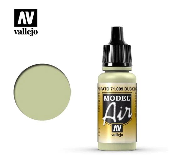 Vallejo Model Air 17ml 009 Eau De Nil D.E. Green - Access Models