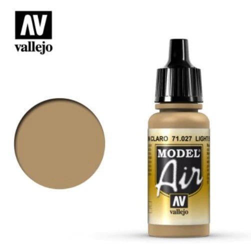 Vallejo Model Air 17ml 027 Light Brown - Access Models