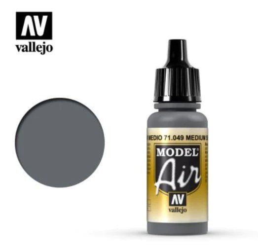 Vallejo Model Air 17ml 049 Sea Grey - Access Models