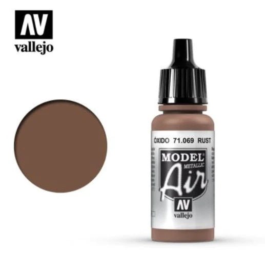 Vallejo Model Air 17ml 069 Rust - Access Models