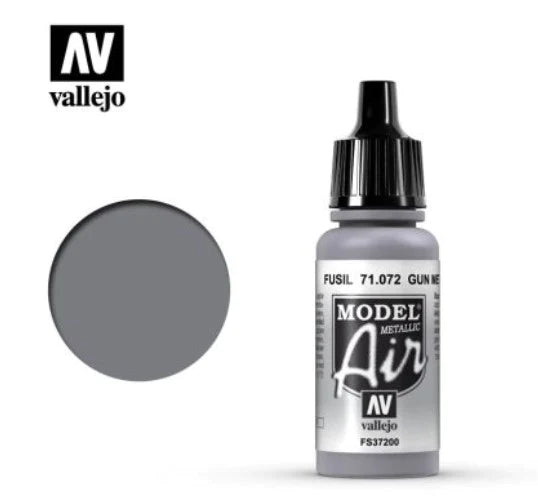 Vallejo Model Air 17ml 072 Gun Metal - Access Models