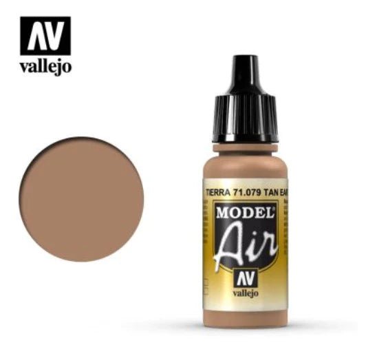 Vallejo Model Air 17ml 079 Tan Earth - Access Models