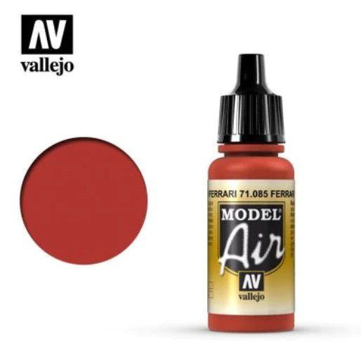 Vallejo Model Air 17ml 085 Ferrari Red - Access Models