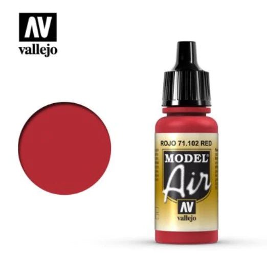 Vallejo Model Air 17ml 102 Red - Access Models