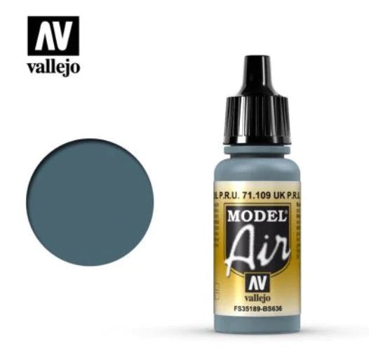 Vallejo Model Air 17ml 109 Faded P.R.U. Blue - Access Models