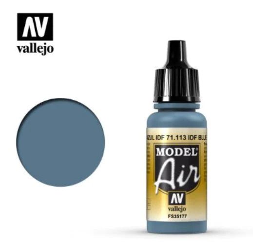 Vallejo Model Air 17ml 113 IDF Blue - Access Models