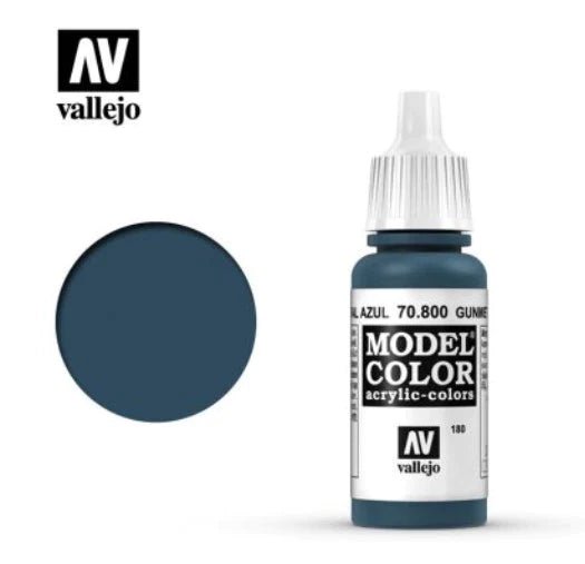Vallejo Model Color 17ml 800 Gunmetal Blue - Access Models
