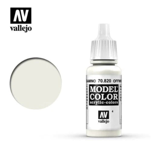 Vallejo Model Color 17ml 820 Offwhite - Access Models