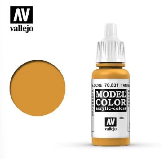 Vallejo Model Color 17ml 831 Tan Glaze - Access Models