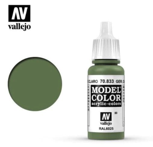 Vallejo Model Color 17ml 833 Germ. Cam. Bright Green - Access Models