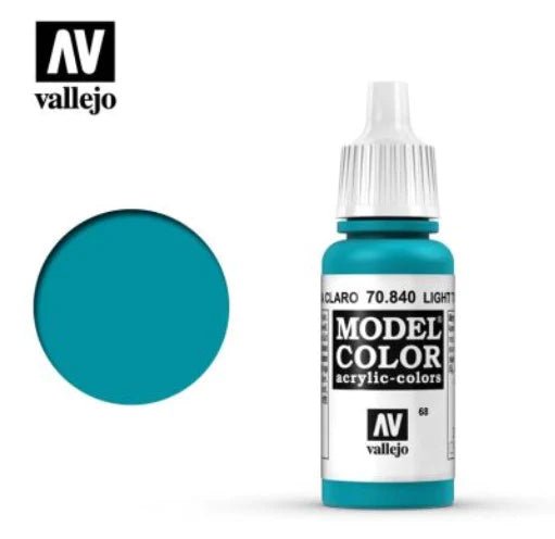 Vallejo Model Color 17ml 840 Light Turquoise - Access Models