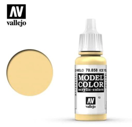 Vallejo Model Color 17ml 858 Ice Yellow - Access Models